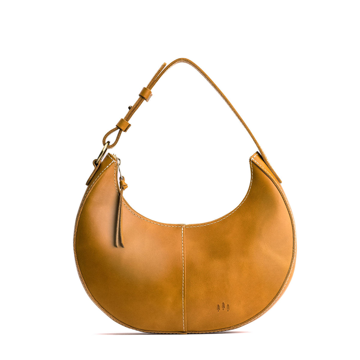 'Almost Perfect' Nora Shoulder Bag - Mango / Small