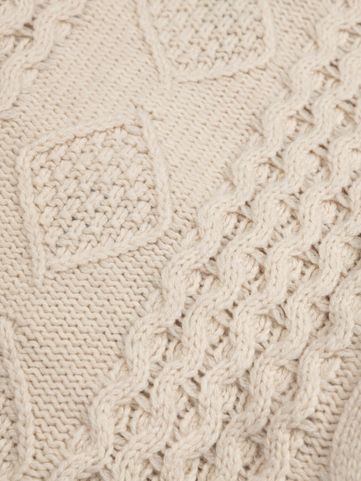 Women's Nova Aran Knit Jumper - Image 8