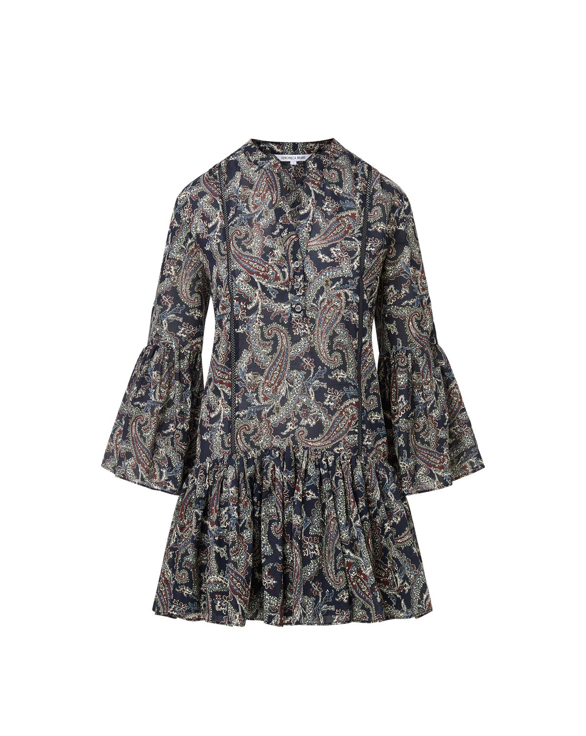 Novessa Paisley Mini Dress - Image 6