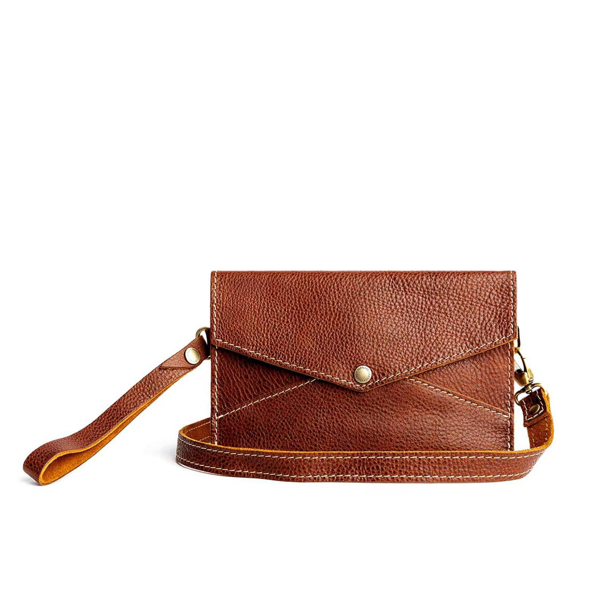 Almost Perfect' Envelope Convertible Crossbody - Nutmeg