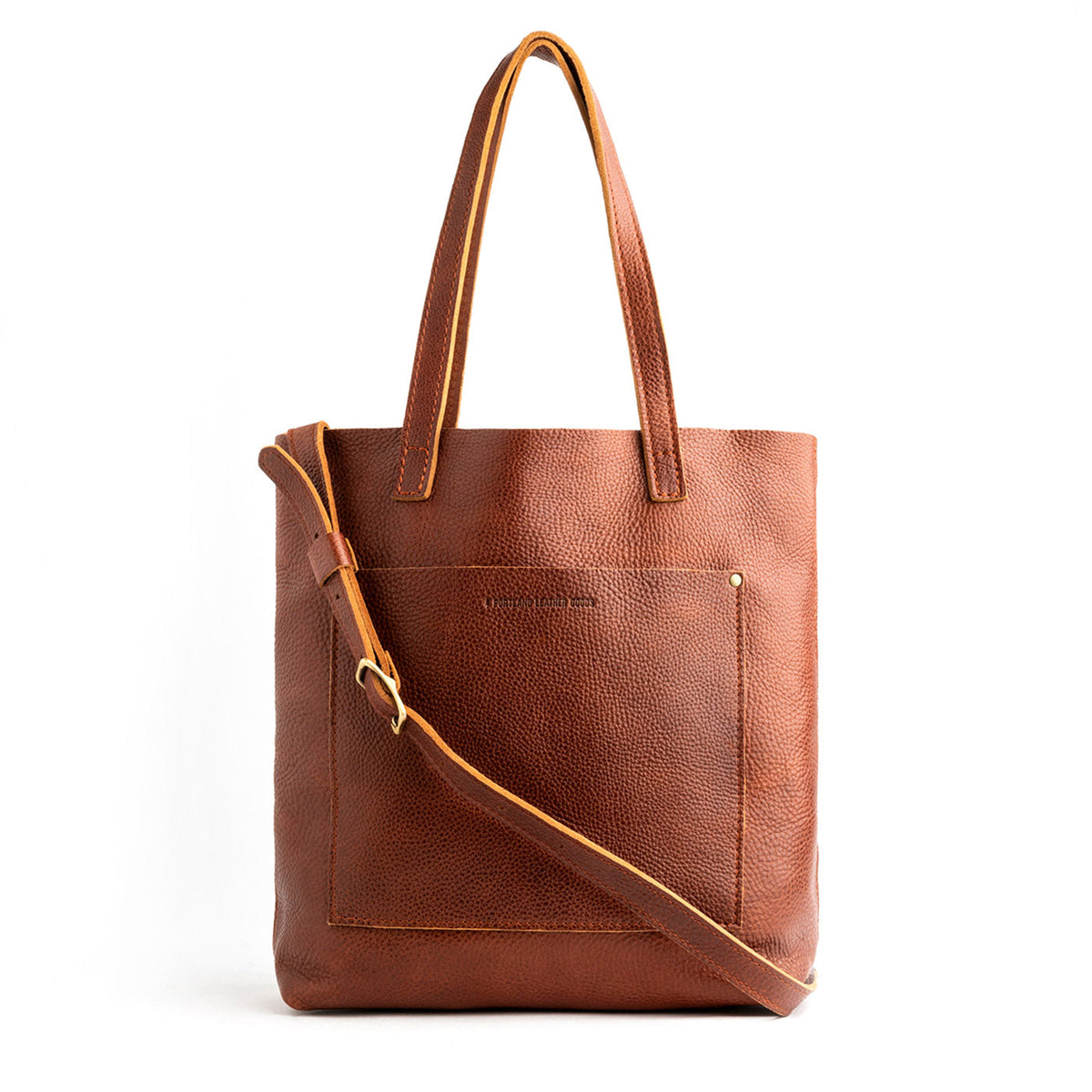 'Almost Perfect' Crossbody Tote - Nutmeg