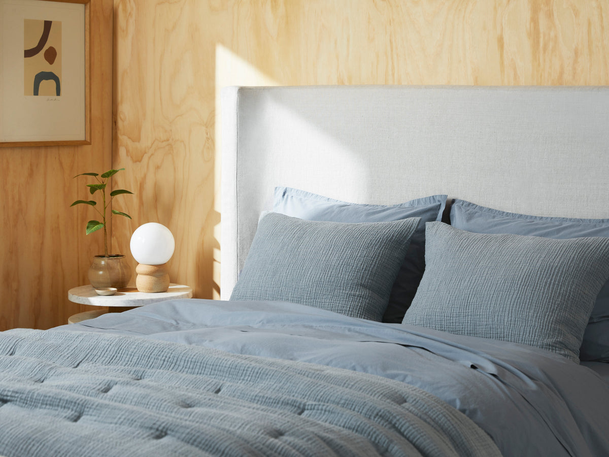 Organic Cloud Cotton Sham Set - FINAL SALE (Wave) - Image 4