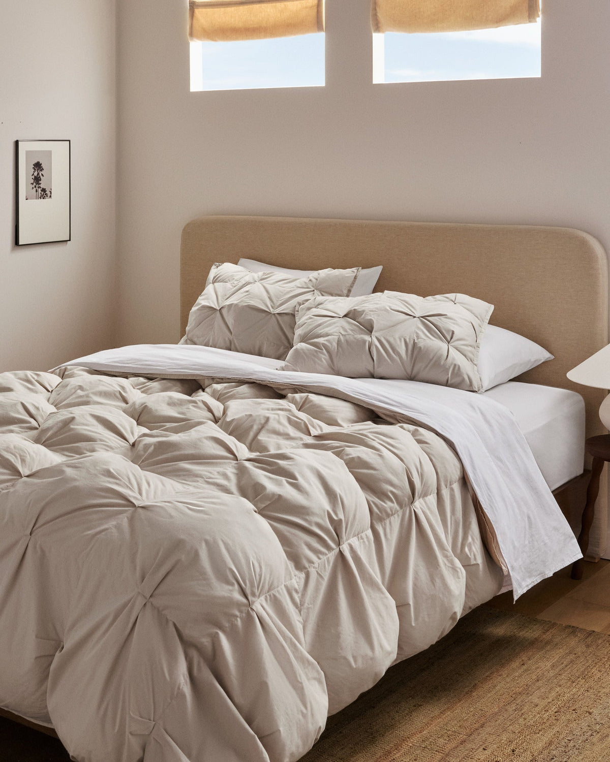 Organic Cotton Puff Comforter (Bone) - Image 2