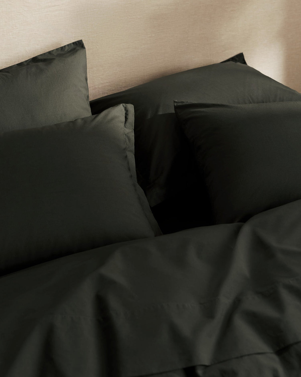Percale Sham Set (Evergreen) - Image 2