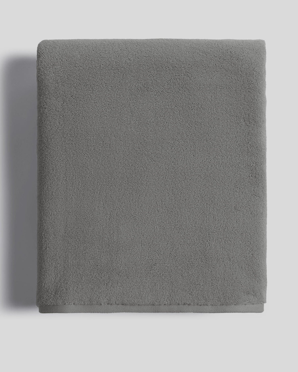 Organic Plush Towels (Pebble) - Bath Sheet