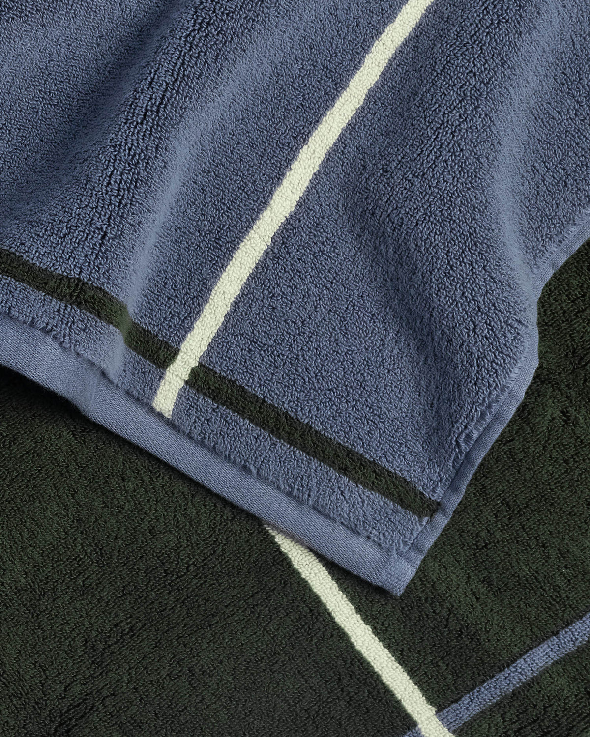 6+6 Organic Plush Bath Bundle - Dusk Windowpane - Image 3