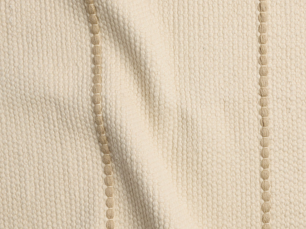 Organic Tassel Bath Rug (Natural and Toast) - Image 2