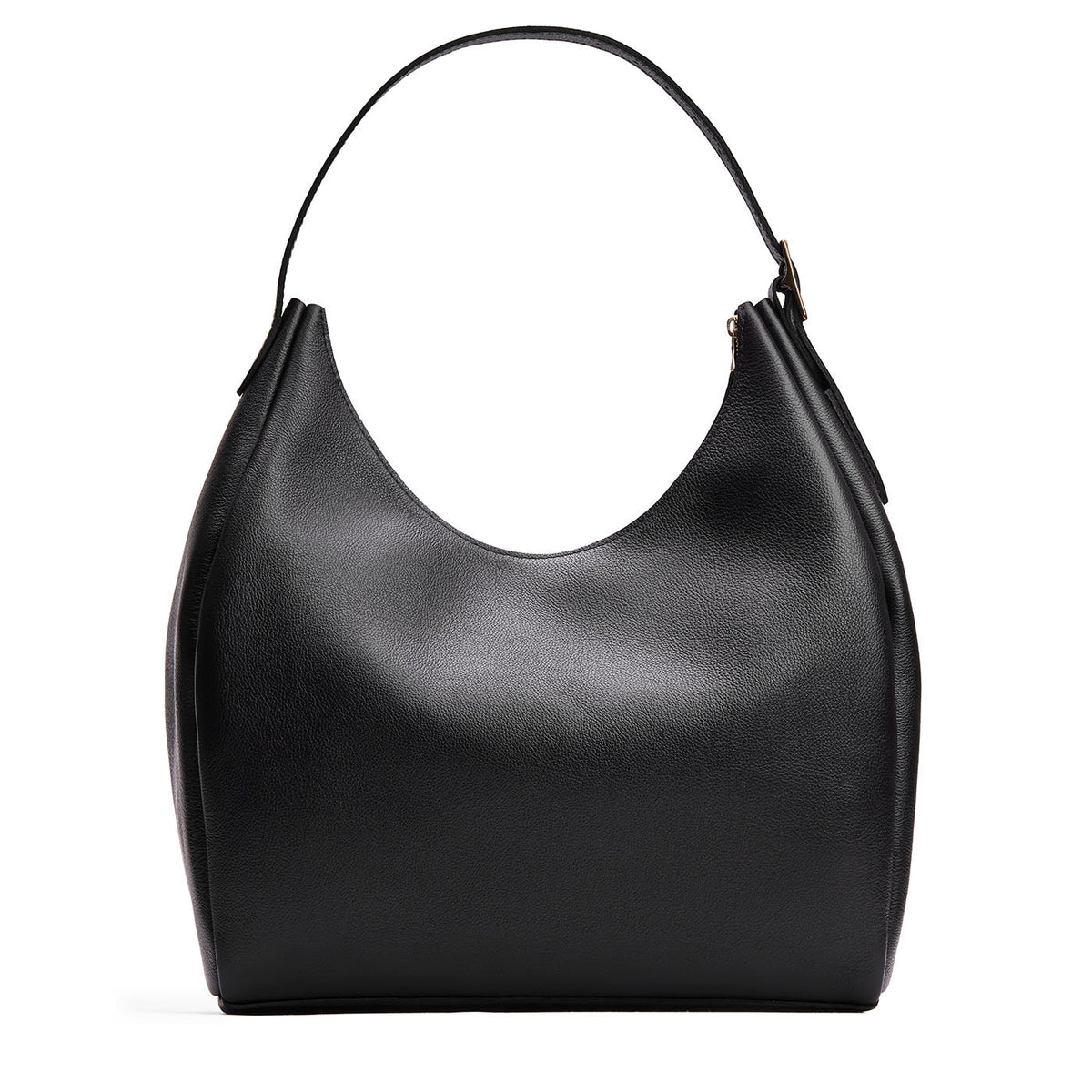 Aspen Shoulder Bag - Pebbled--black / Oversized