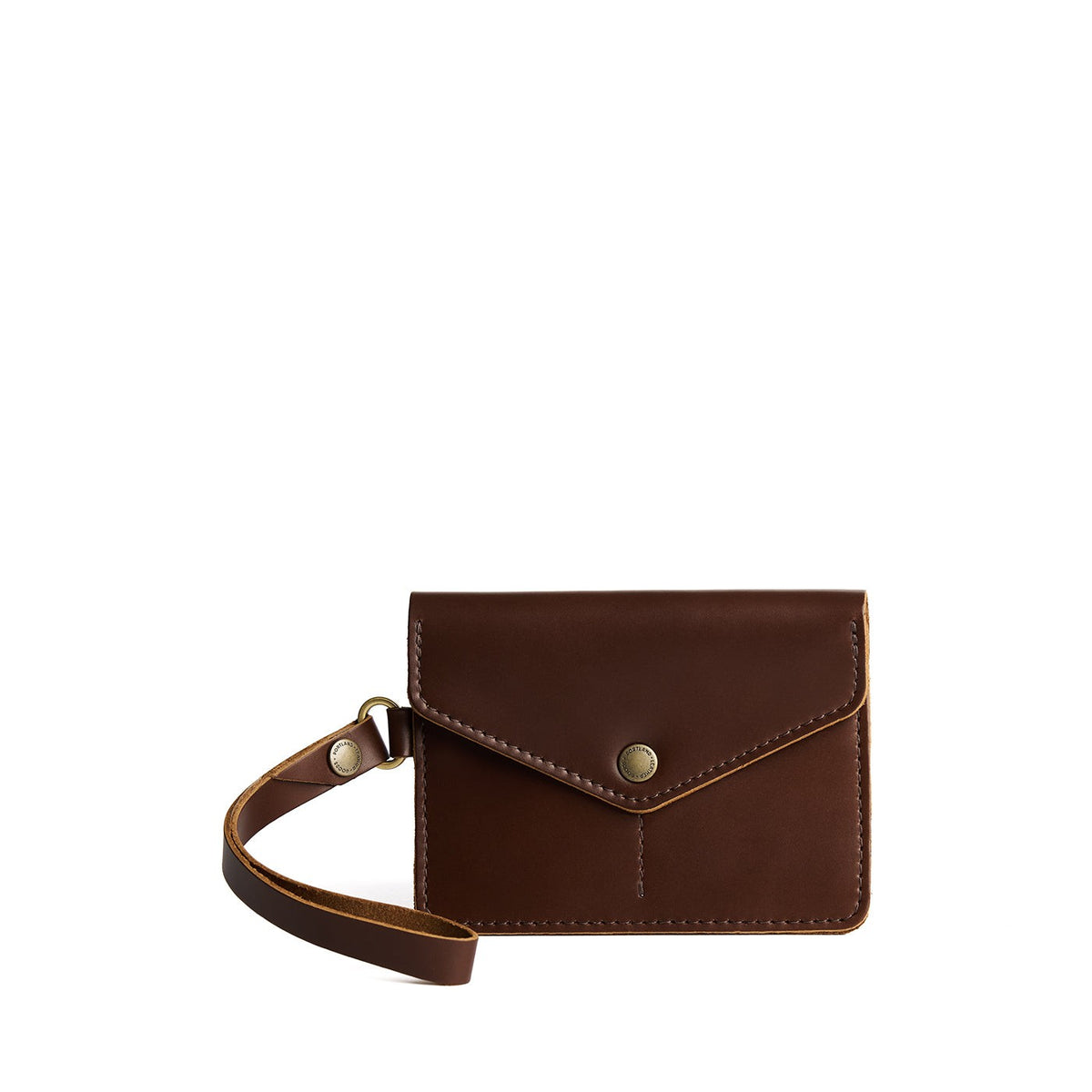 Passport Wristlet - Chocolate Brown