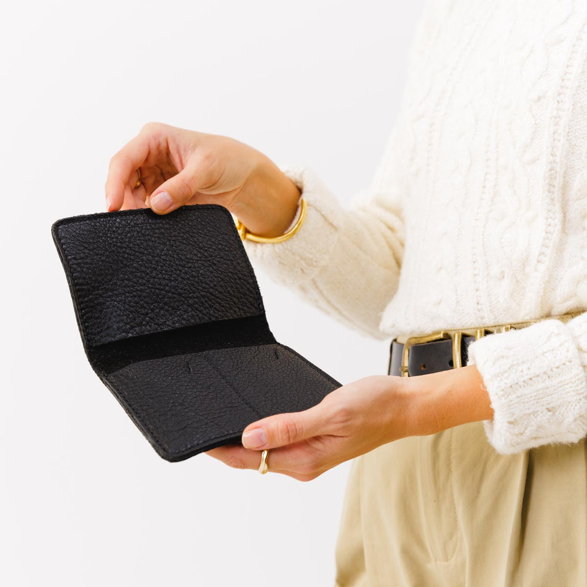 'Almost Perfect' Leather Modern Passport Holder - Image 105