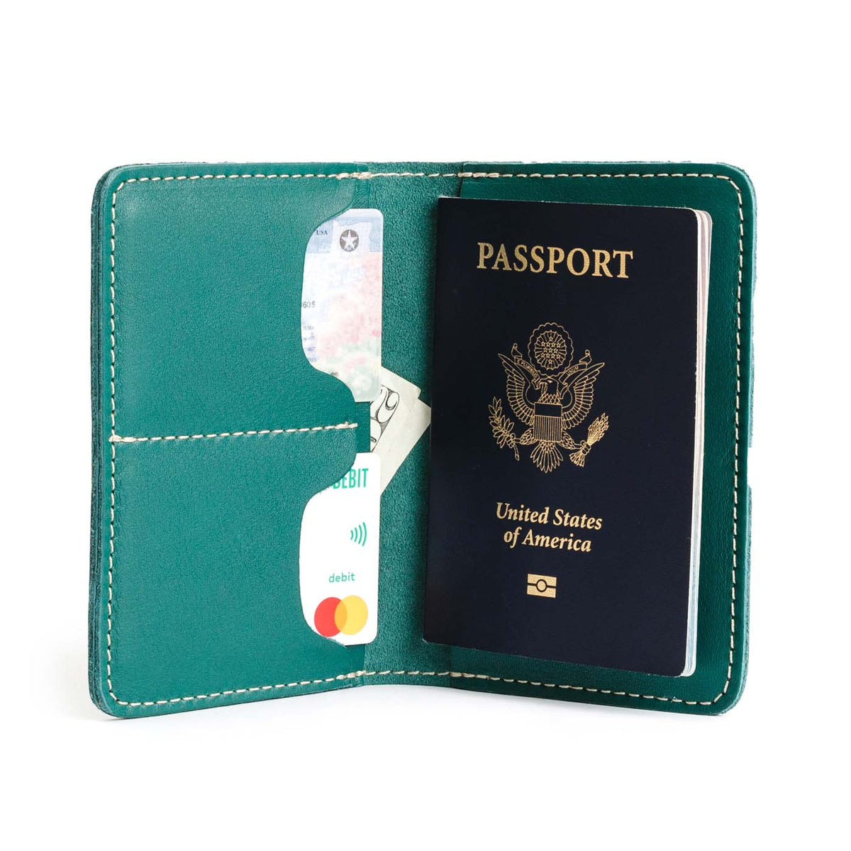 'Almost Perfect' Leather Modern Passport Holder - Image 84