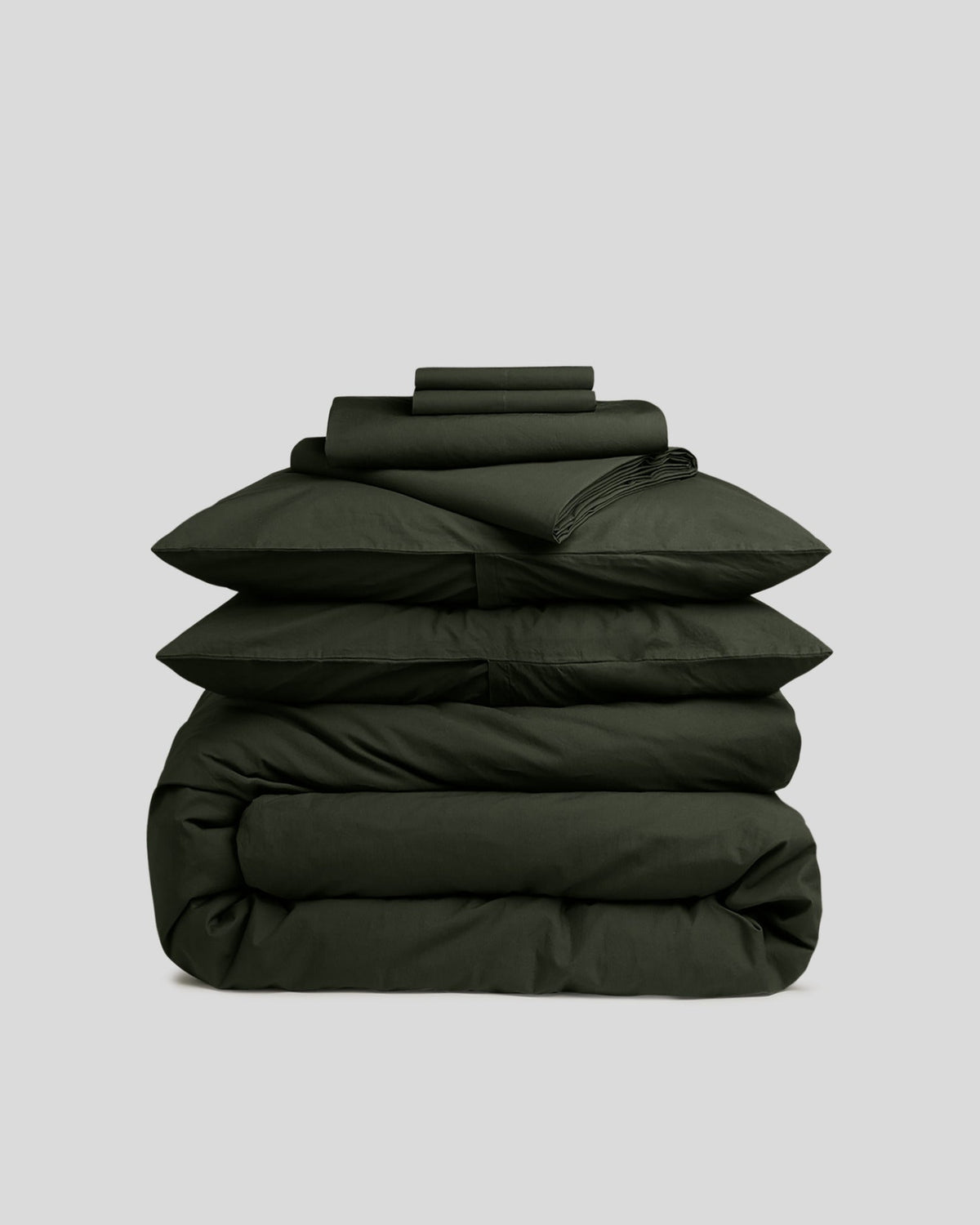 Percale Bundle - Evergreen K/CK