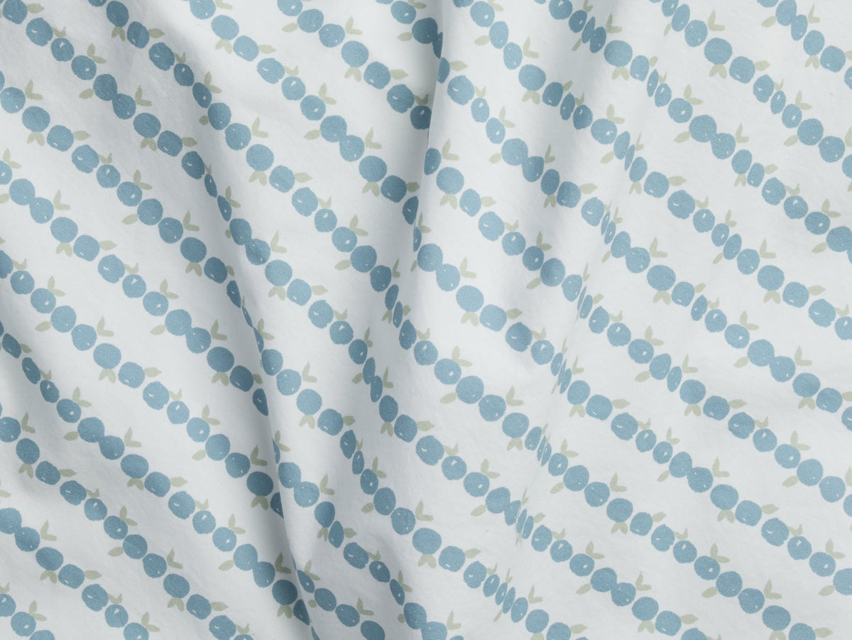 Percale Crib Sheet (Blueberries) - Image 3