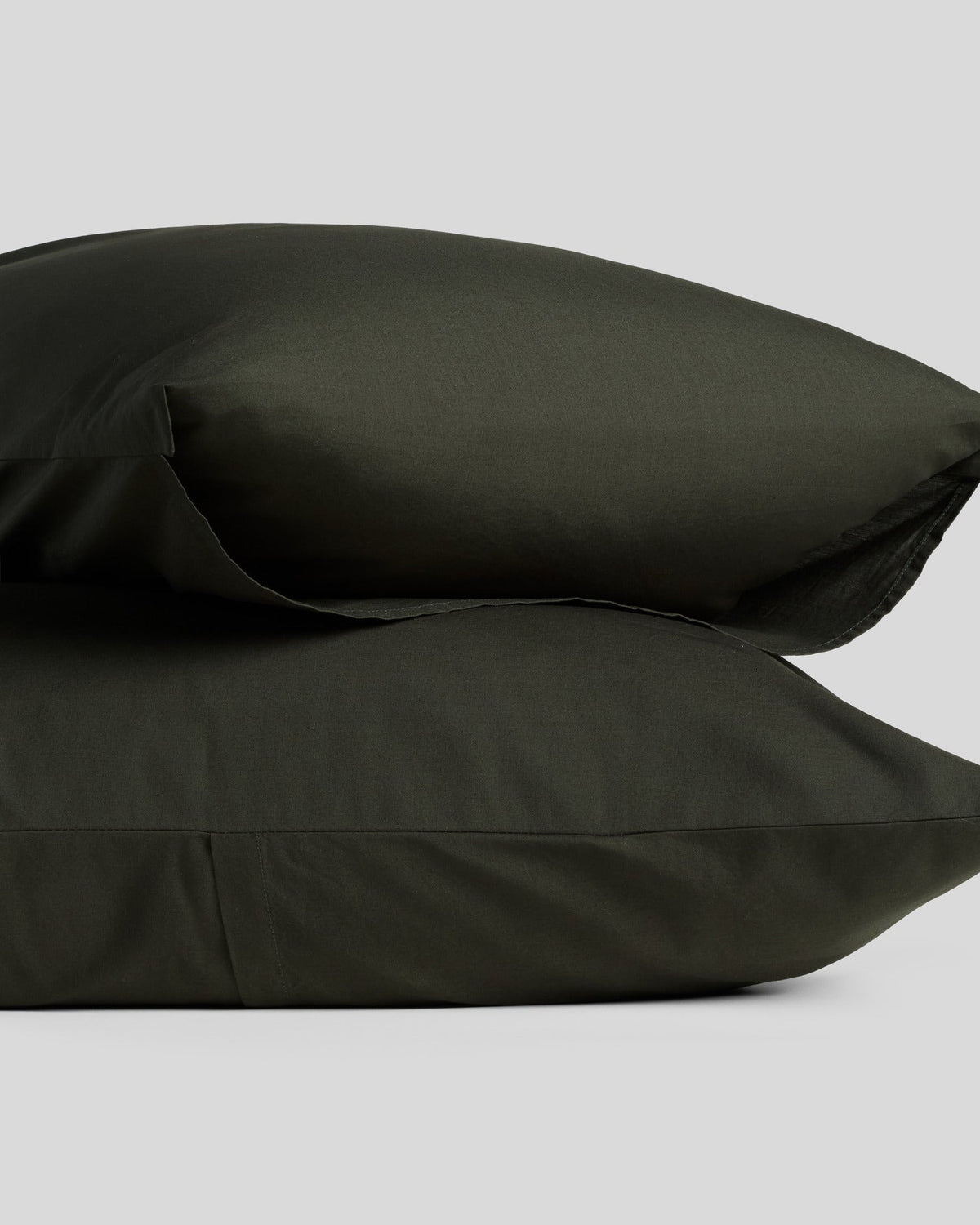 Percale Pillowcase Set (Evergreen) - Image 6