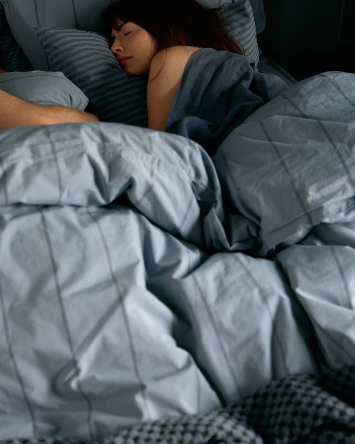 Percale Venice Set - Dusk Stripe TW/XL - Image 2