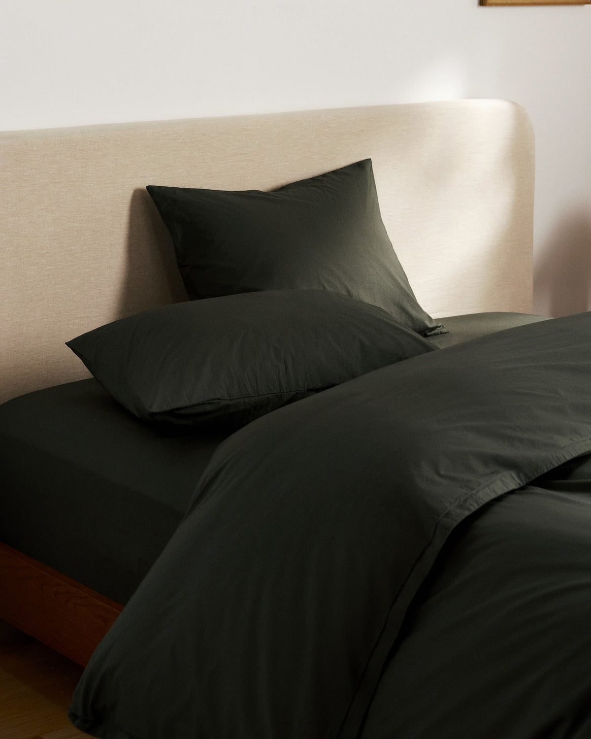Percale Duvet Cover (Evergreen) - Image 4