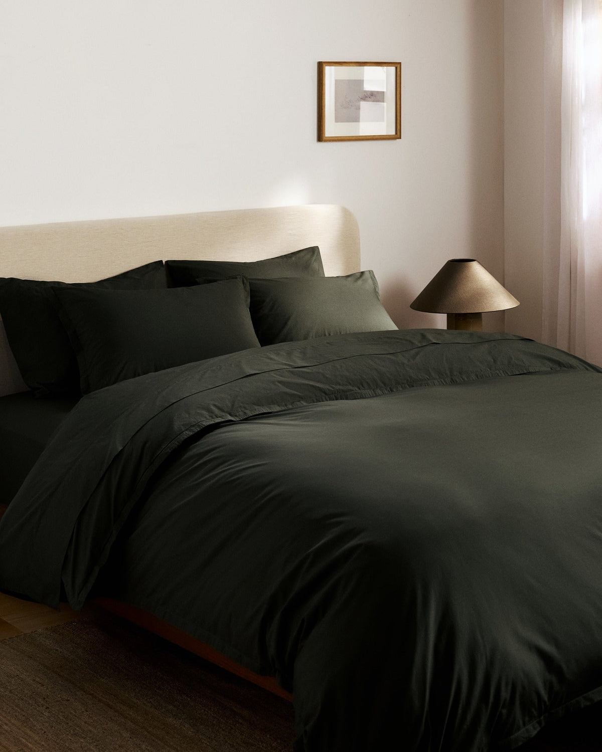 Percale Sham Set (Evergreen) - Image 4