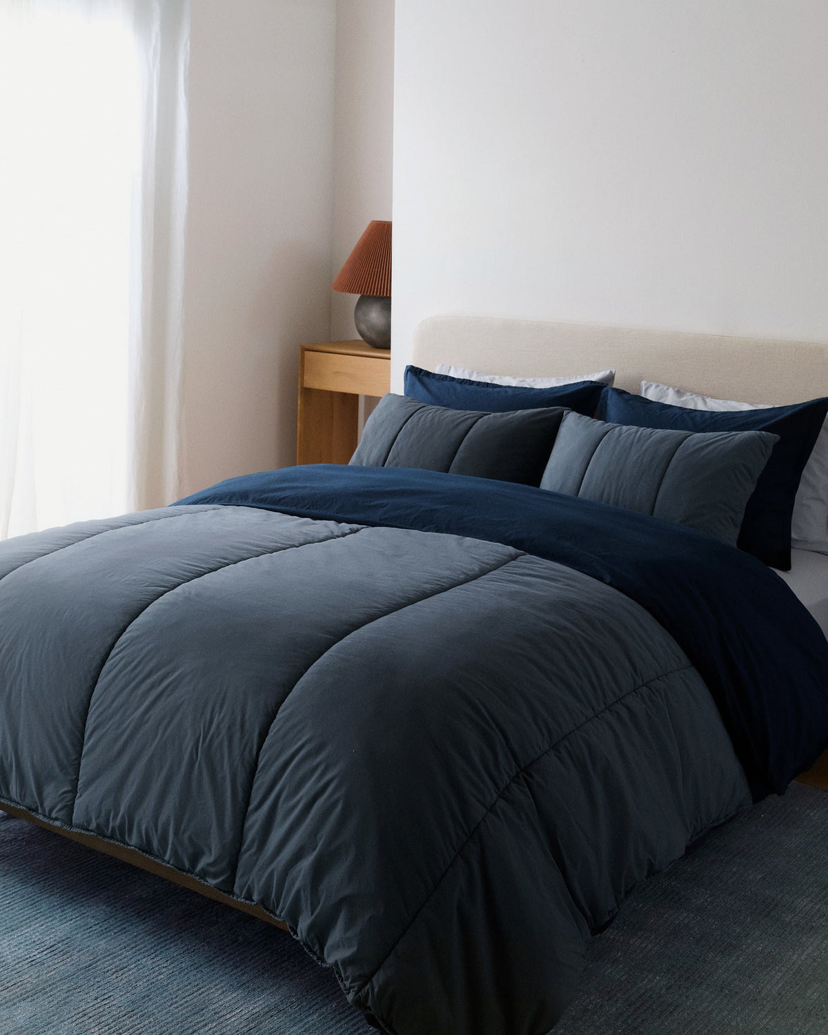 Percale Sham Set (Ink) - Image 7
