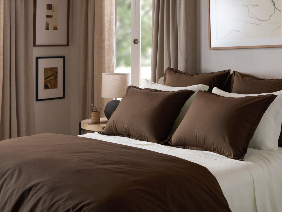 Percale Sham Set (Java) - Image 2