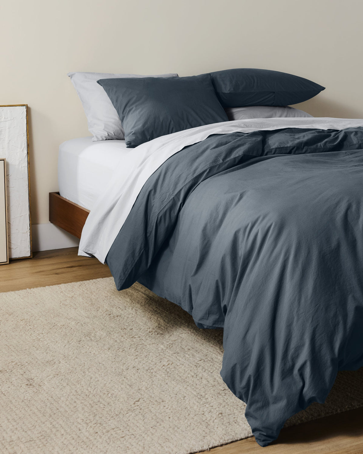 Percale Sheet Set - Sky F/Q - Image 4