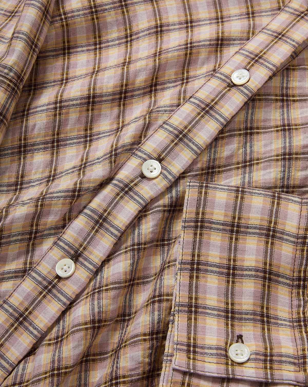 Perenna Plaid Shirtdress - Image 3