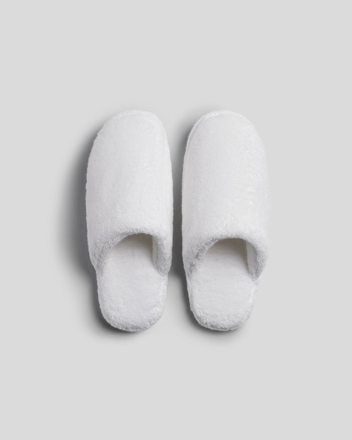 Classic Plush Slippers (White)
