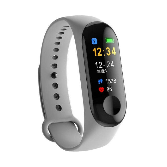Smart Wrist Watch for Healthy Living - gray