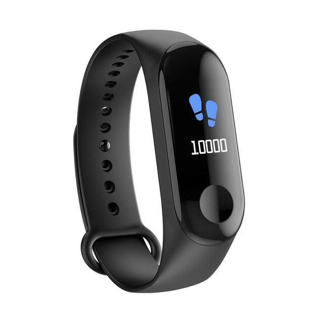 Smart Wrist Watch for Healthy Living - Black