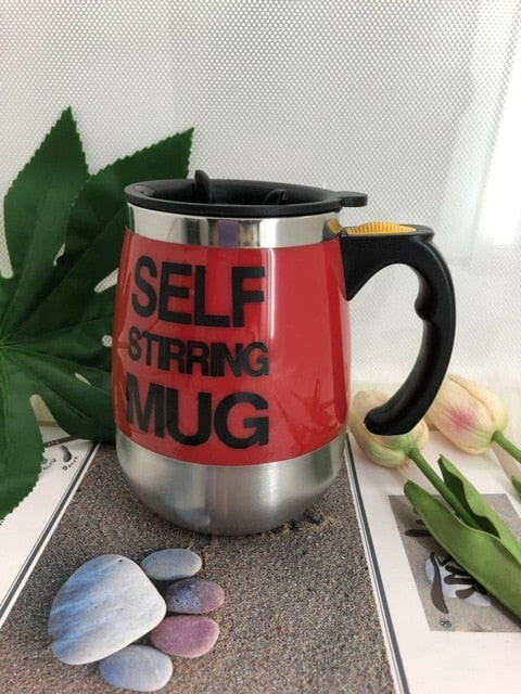 Automatic self Stirring Mug - Red
