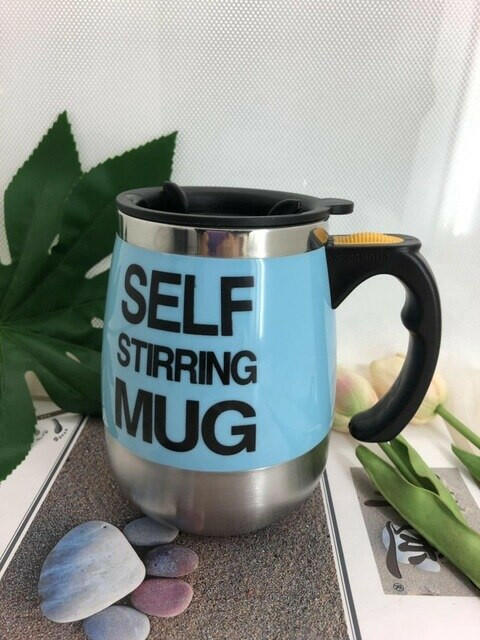 Automatic self Stirring Mug - Blue