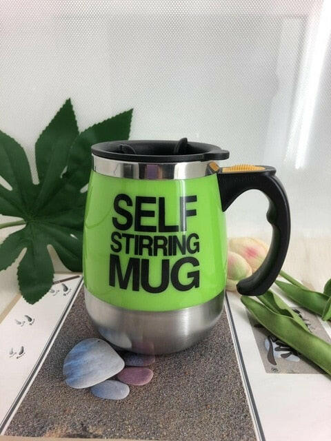 Automatic self Stirring Mug - Green