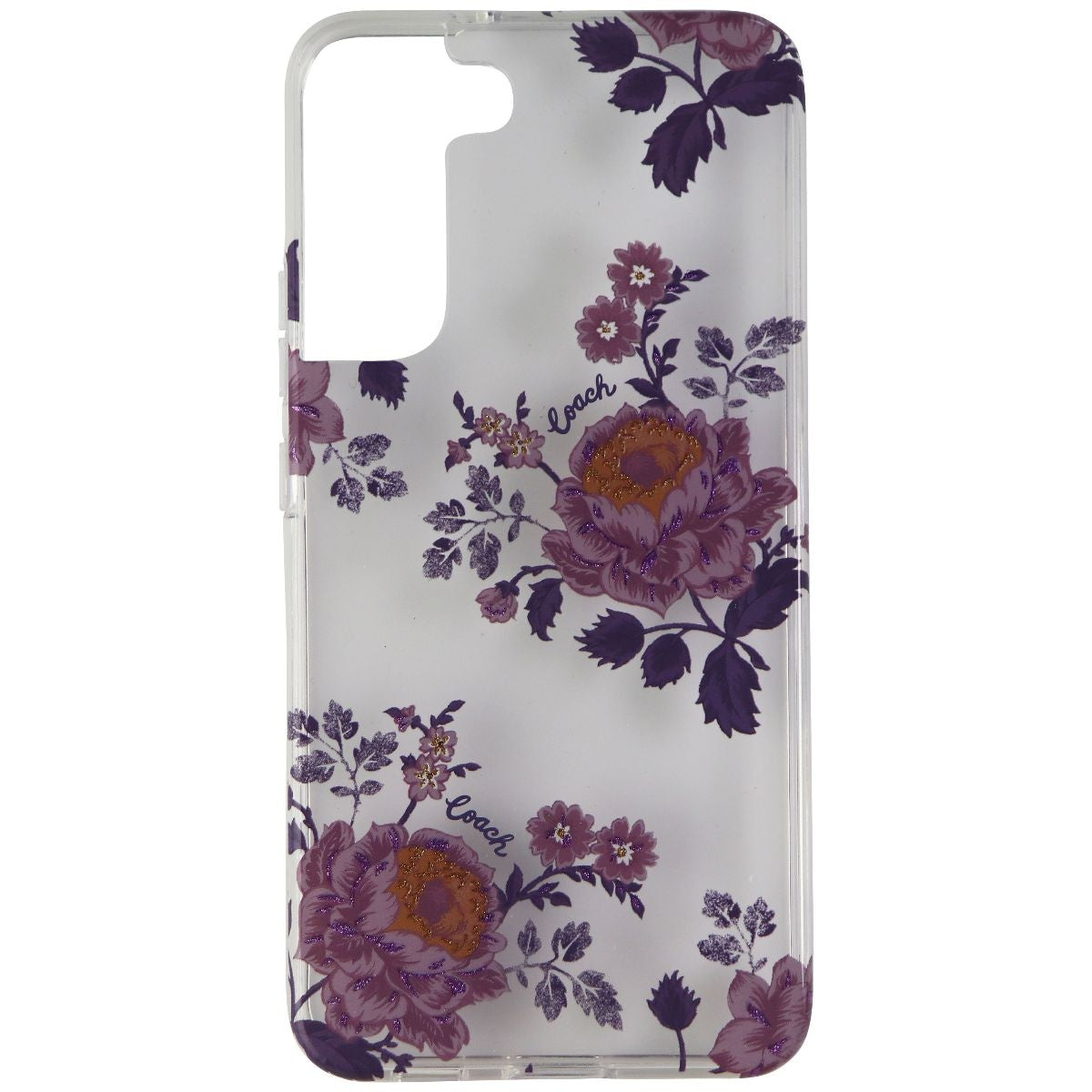 Coach Protective Hardshell Case for Samsung Galaxy (S22+) - Moody Floral - New - Image 2