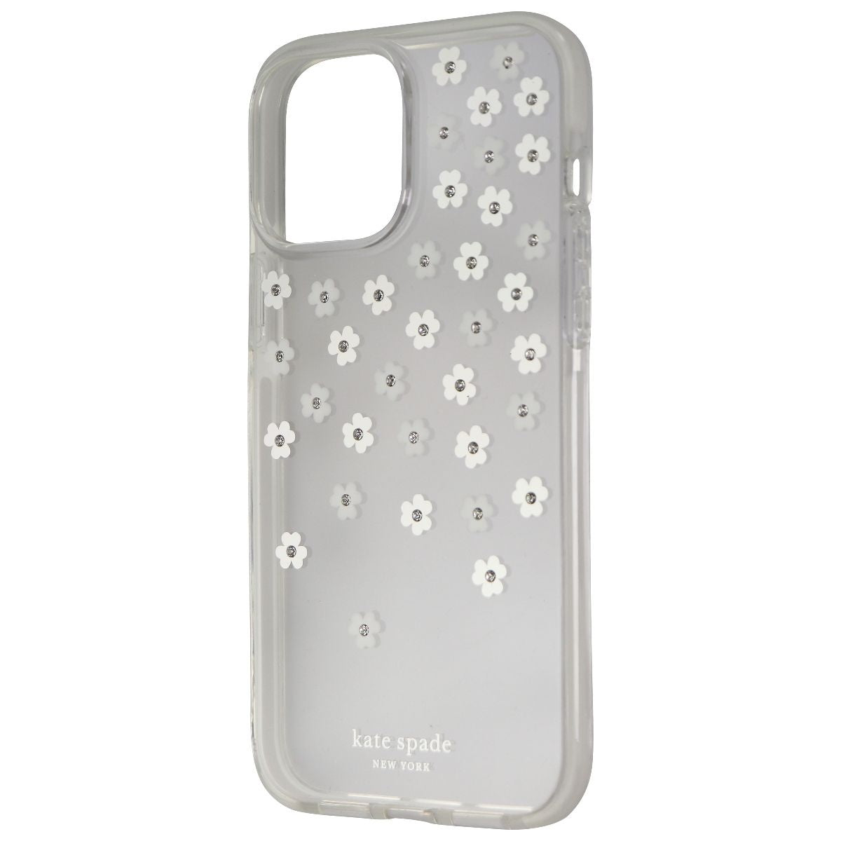 Kate Spade Hardshell Case for iPhone 13 Pro Max - Iridescent Scattered Flowers - New