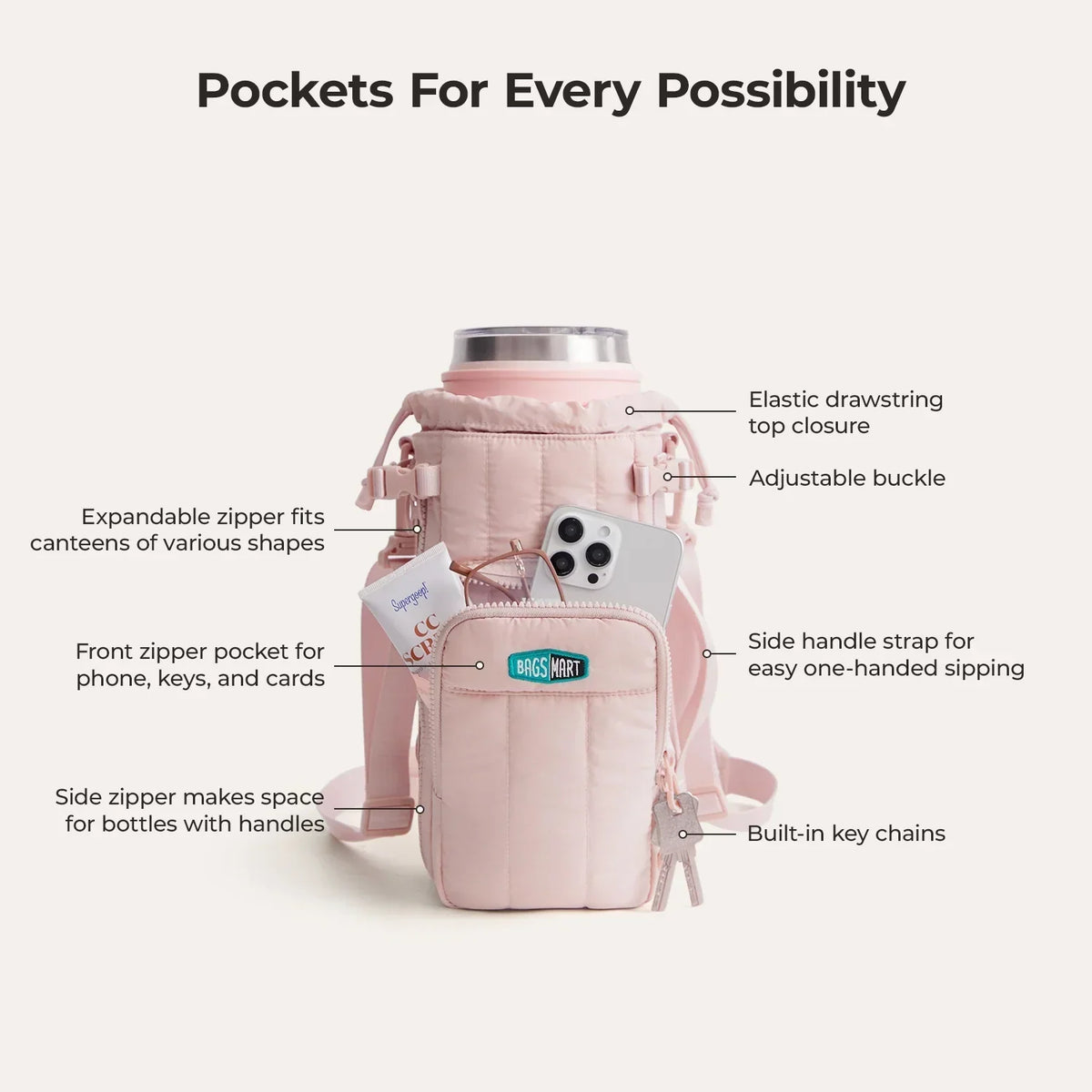 Paz Water Bottle Sling - Image 6