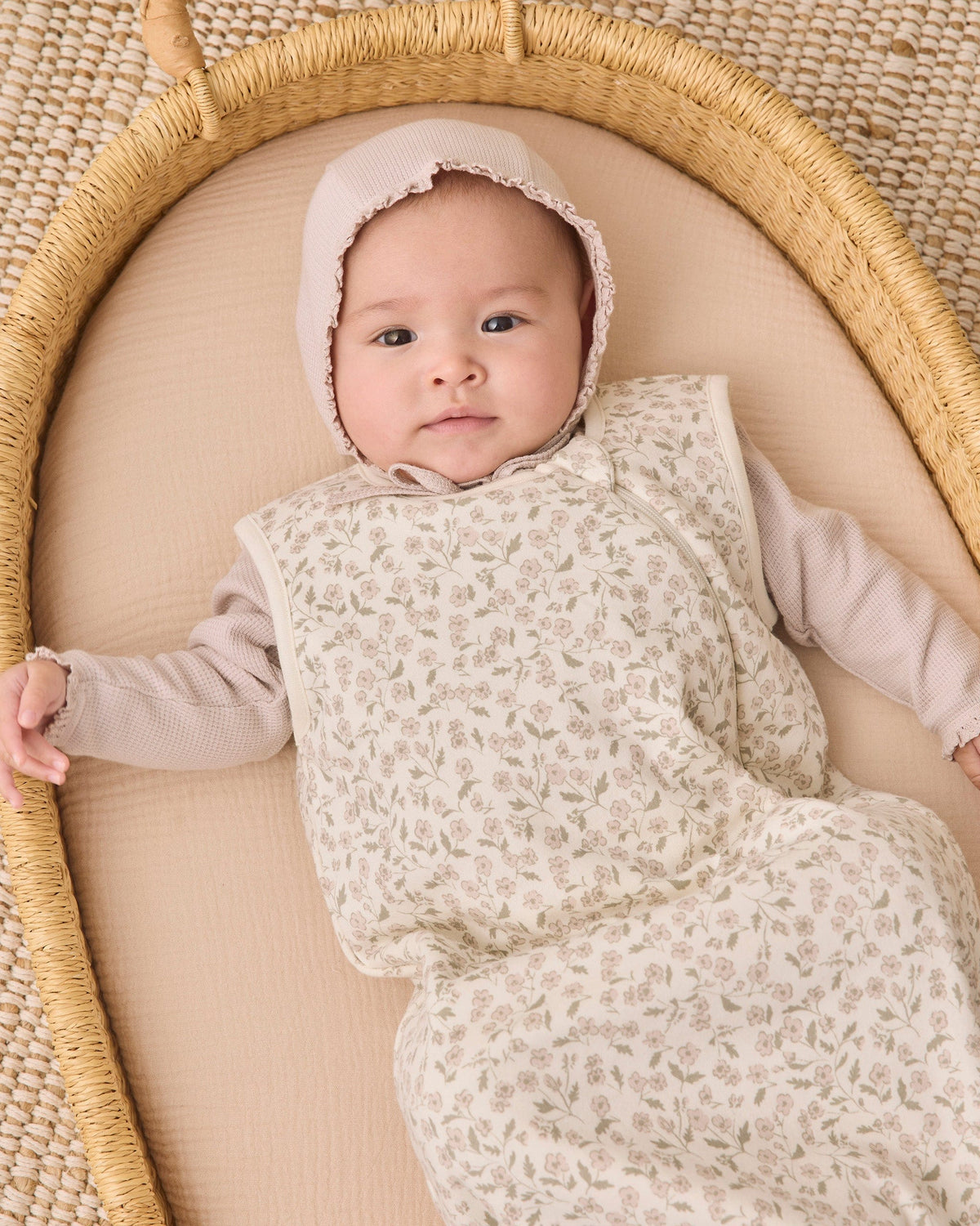 Quincy Mae Jersey Sleep Bag - Floret, 6-18M - Image 5