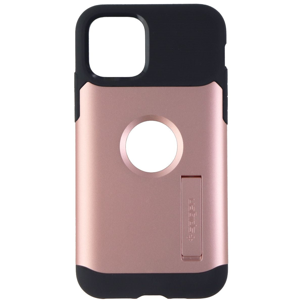 Spigen Slim Armor Series Case for Apple iPhone 11 Pro - Rose Gold/Black - New - Image 2
