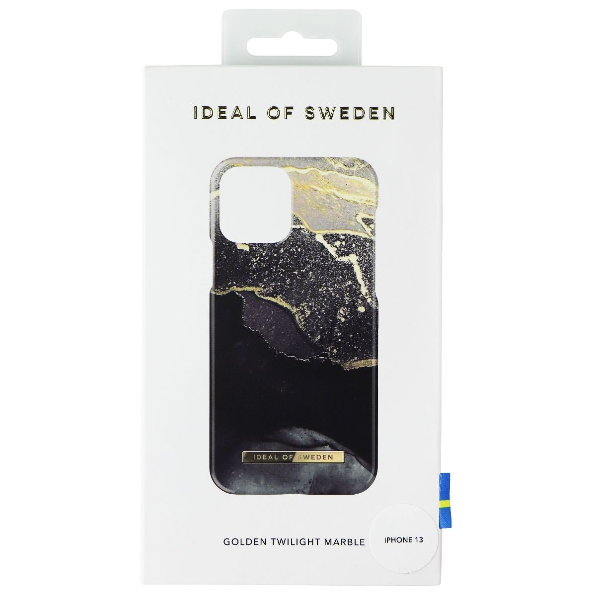 iDeal of Sweden Printed Case for iPhone 13 - Golden Twilight Marble - New - Image 4
