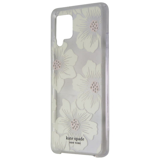 Kate Spade Hardshell Case for Samsung Galaxy A42 5G - Hollyhock Floral Clear - New