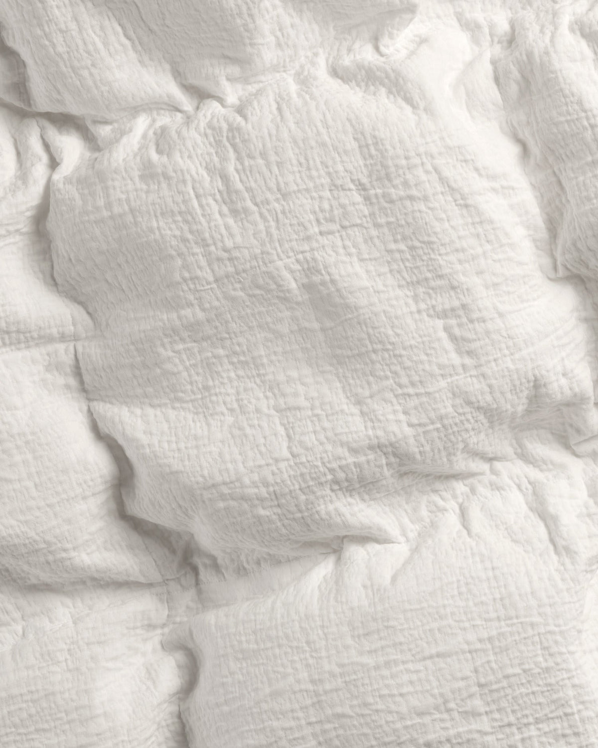 Relaxed Cotton Comforter (White) - Image 3