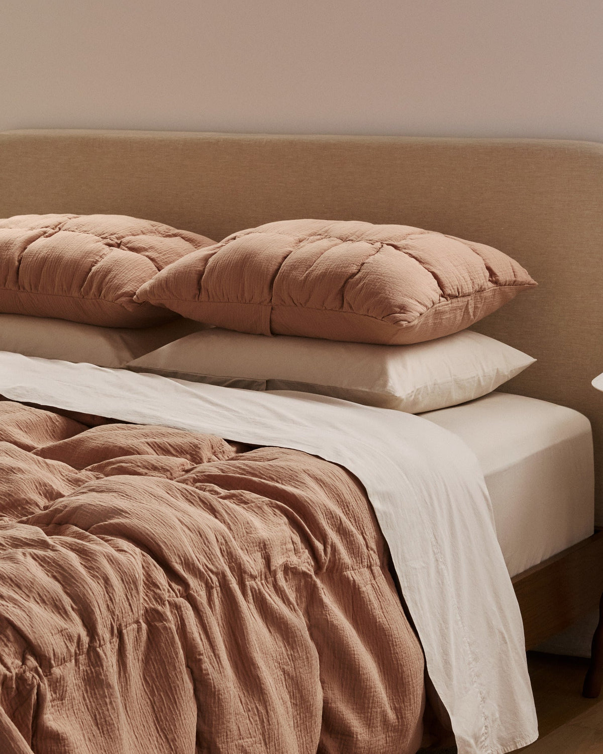 Relaxed Cotton Sham Set (Adobe) - Image 5