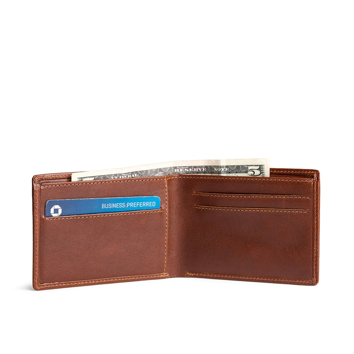 'Almost Perfect' Ridgewell Bifold Wallet - Saddlestone