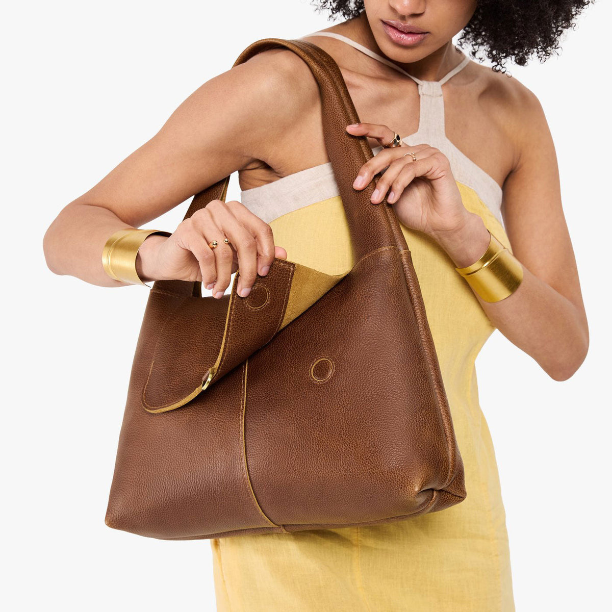 'Almost Perfect' Rowan Shoulder Bag - Image 34