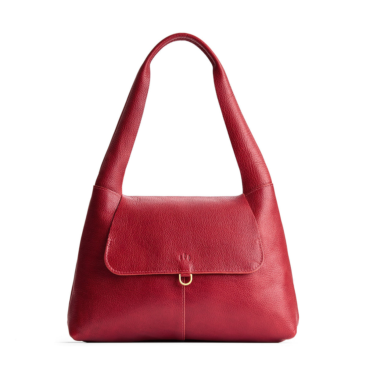 'Almost Perfect' Rowan Shoulder Bag - Chili Red / Medium