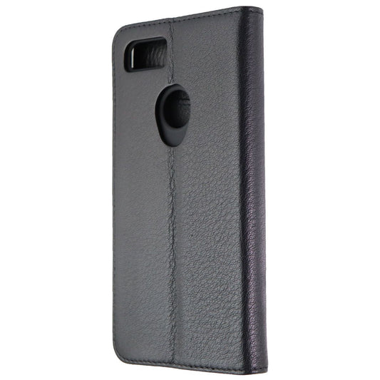 Case-Mate Wallet Folio Genuine Leather Case for Google Pixel 3 XL - Black - New