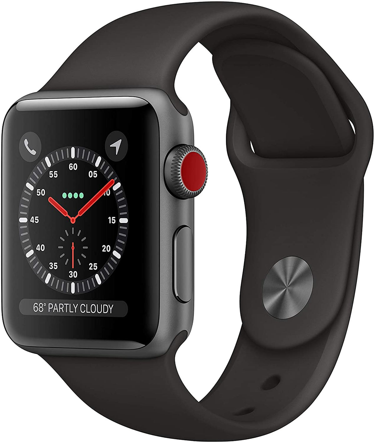 Apple Watch Series 3 38MM Space Gray (GPS + Cellular)
