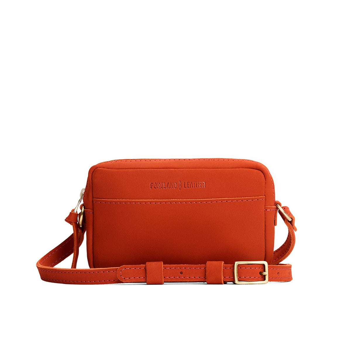 'Almost Perfect' Camera Bag Purse - Paprika / Small