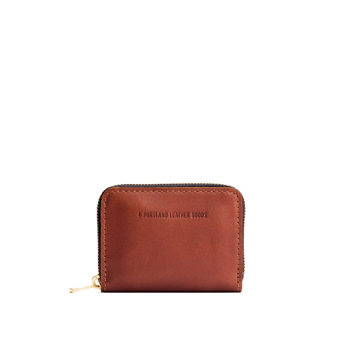 Small Zip Wallet - Chestnut
