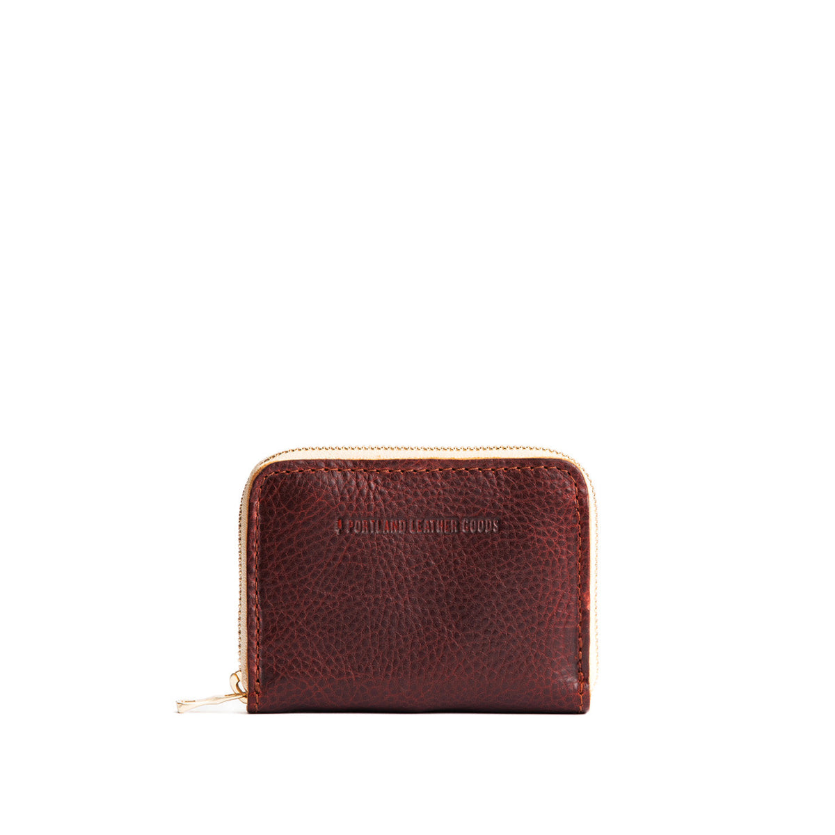 Small Zip Wallet - Cinnamon Bear