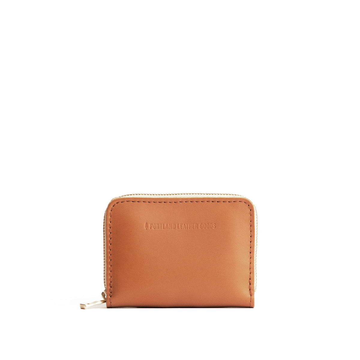Small Zip Wallet - Biscuit