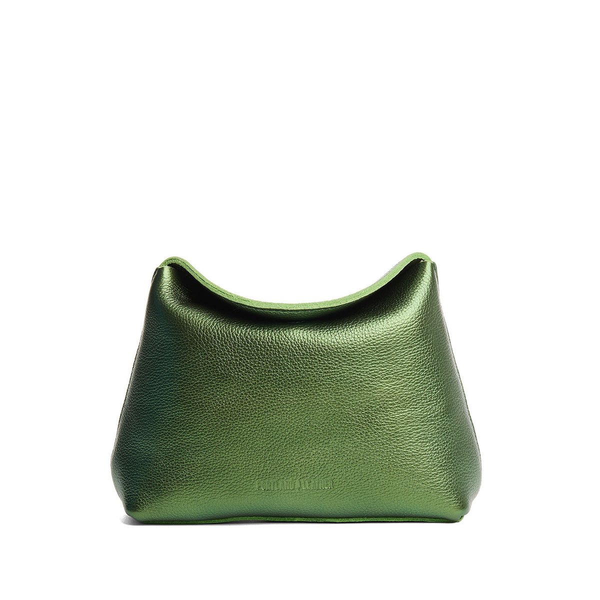 Snappy Flappy Pouch - Metallic Greench